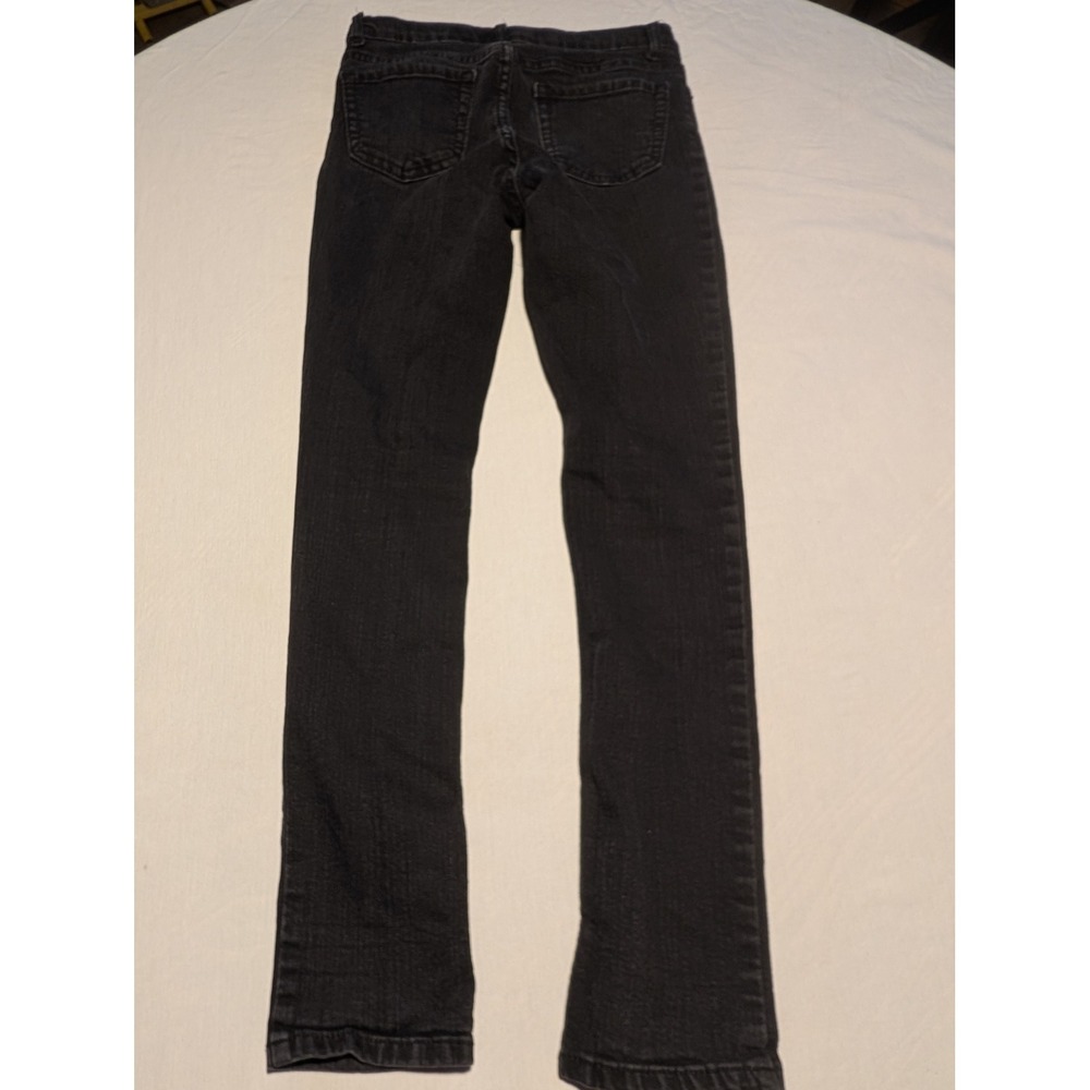 The Childrens Place Girls Super Skinny Jeans Black Denim Slim Fit Size 14 Slim - Picture 2 of 5